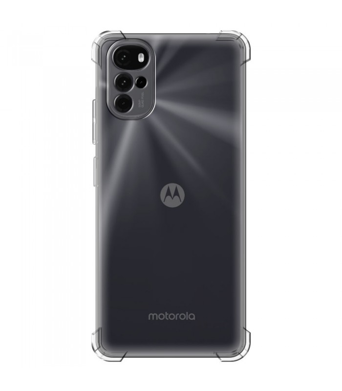 Funda Antigolpe Motorola Moto G22 Gel Transparente con esquinas Reforzadas