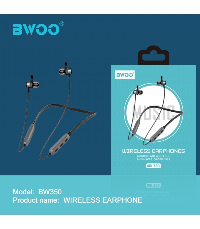 Auricular Cascos Con Bluetooth BWOO BW-350
