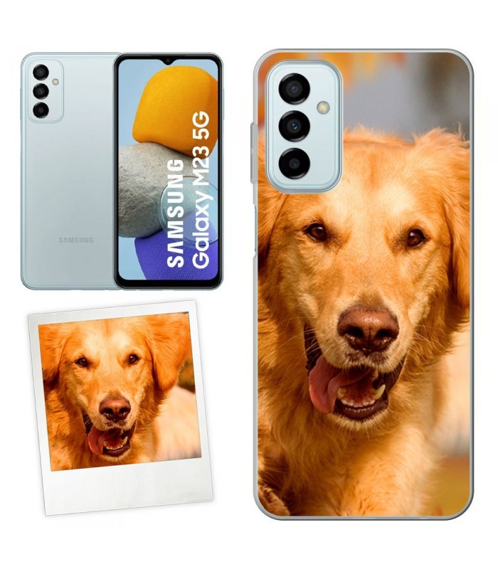 Personaliza tu Funda [Samsung Galaxy A53 5G] de Silicona Flexible Transparente Carcasa Case Cover