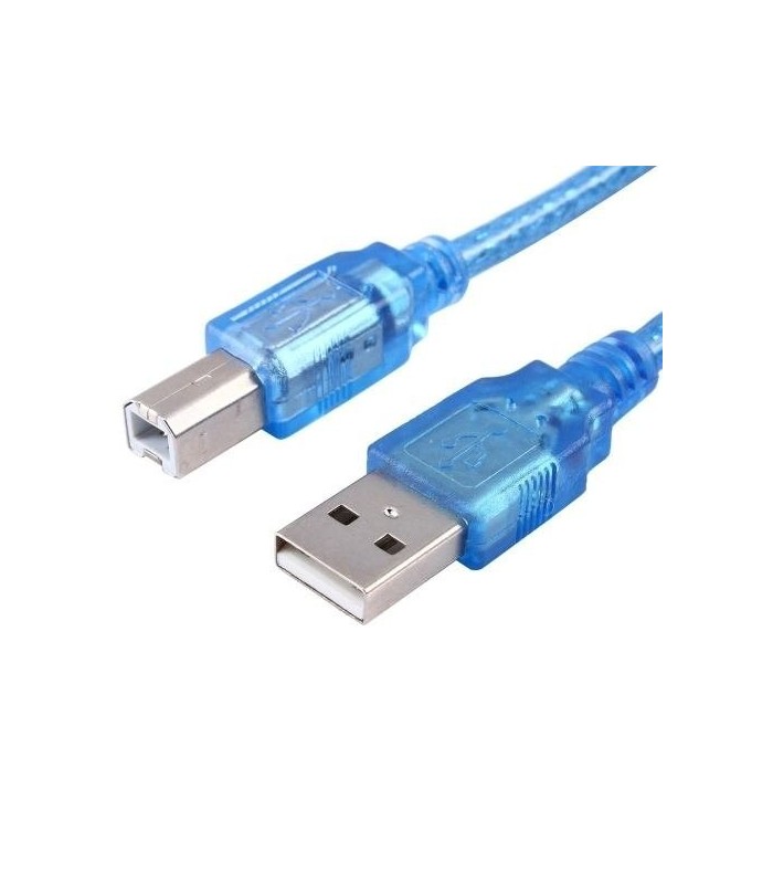 Cable impresora 2.0 USB reforzado con malla
