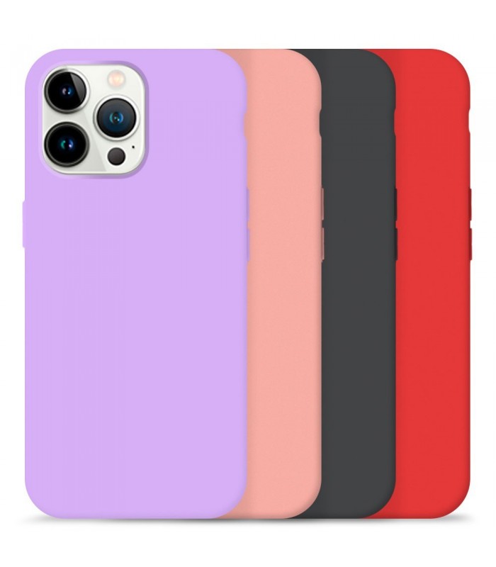 Funda Silicona Suave iPhone 13 Mini disponible en 4 Colores