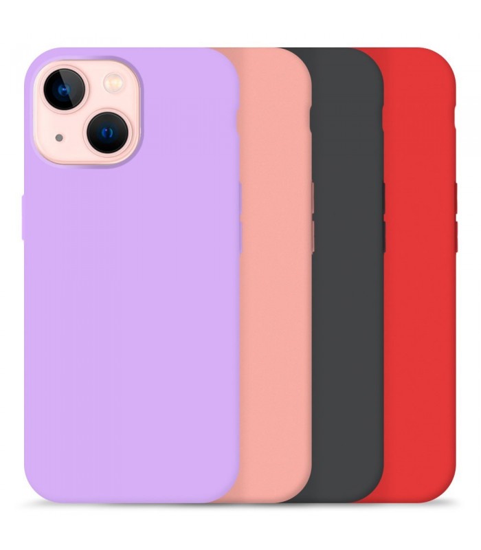 Funda Silicona Suave iPhone 13 Mini disponible en 4 Colores