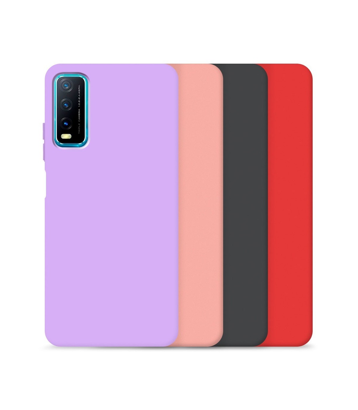 Comprar Funda Silicona Suave para Vivo Y22s Gel premium muy agradable al  tacto, disponible en 4 colores