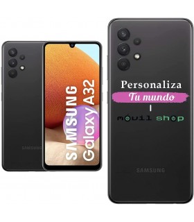 Personaliza tu Funda [Samsung Galaxy A32 4G] de Silicona Flexible Transparente Carcasa Case Cover