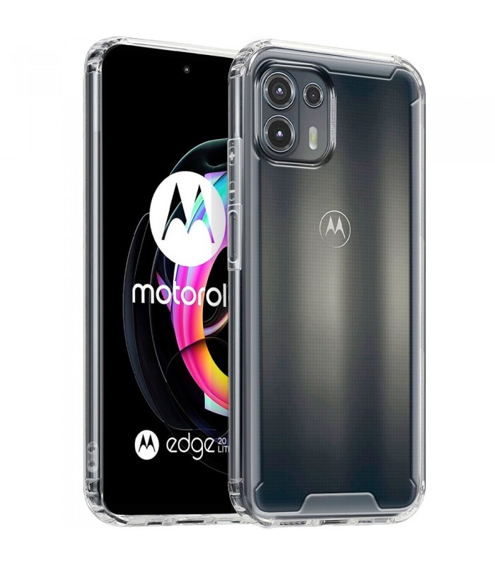 Funda Motorola Edge 20 Lite Transparente Antigolpe Premium