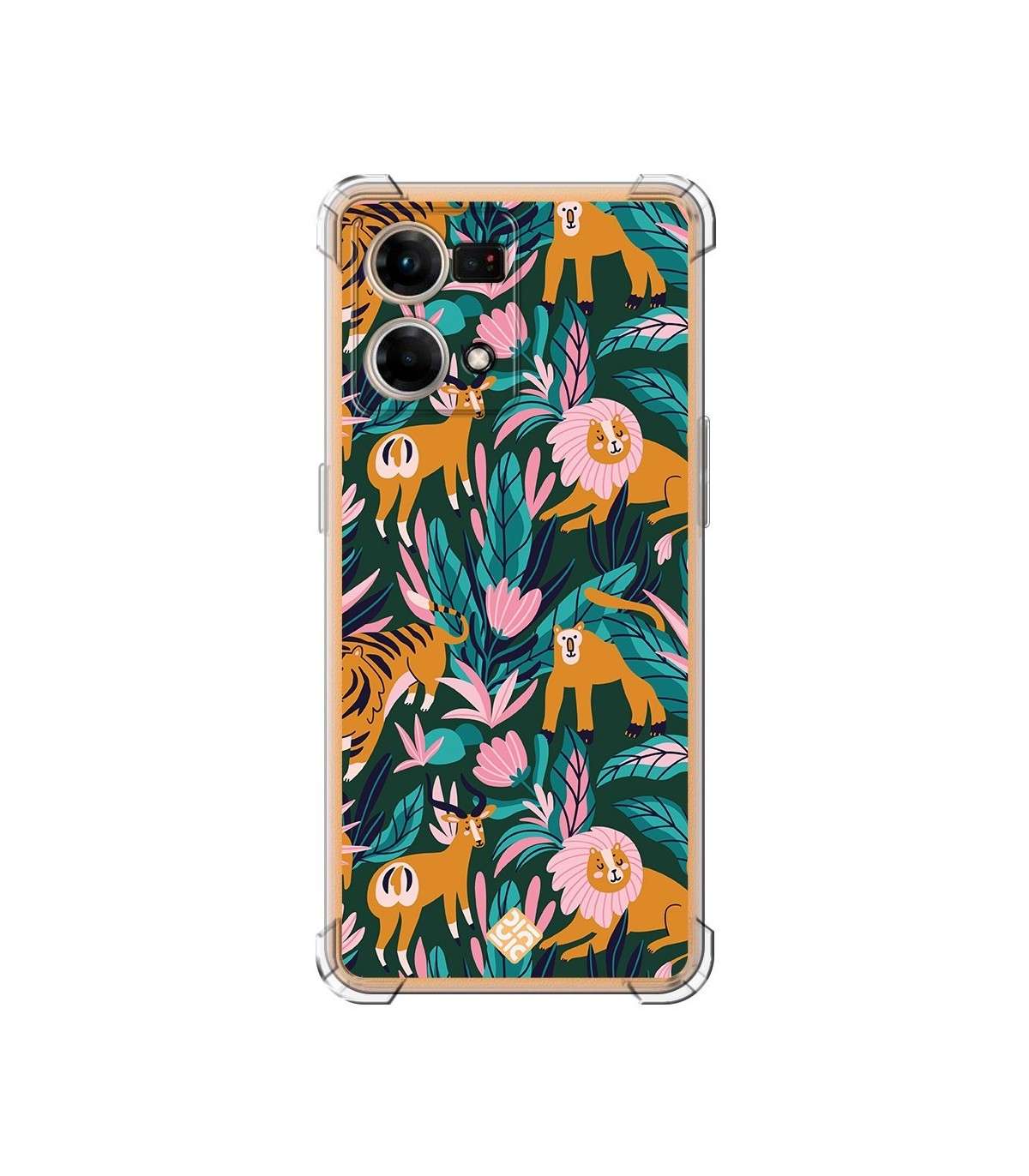 Funda Gel Transparente para Oppo Reno 4Z 5G diseño Jungla Dibujos