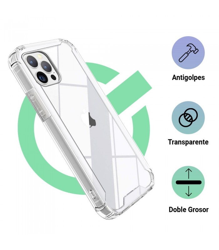 Funda Antigolpes Transparente Para Iphone 12 Mini