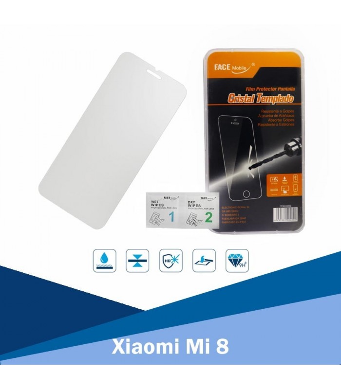 Cristal templado Xiaomi Mi 8 Protector de Pantalla