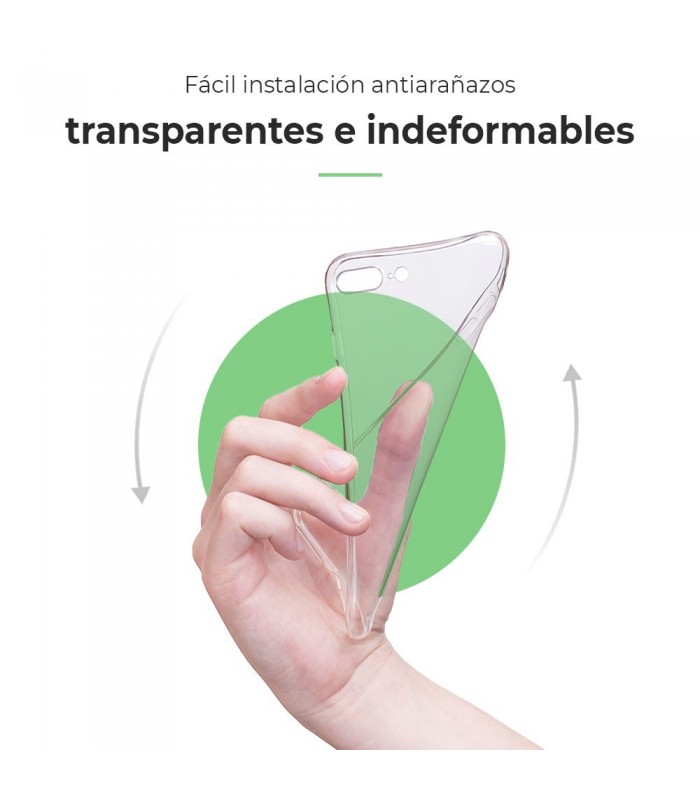 Compra Online Funda Personalizada [POCO F3] de Silicona Flexible  Transparente Clear