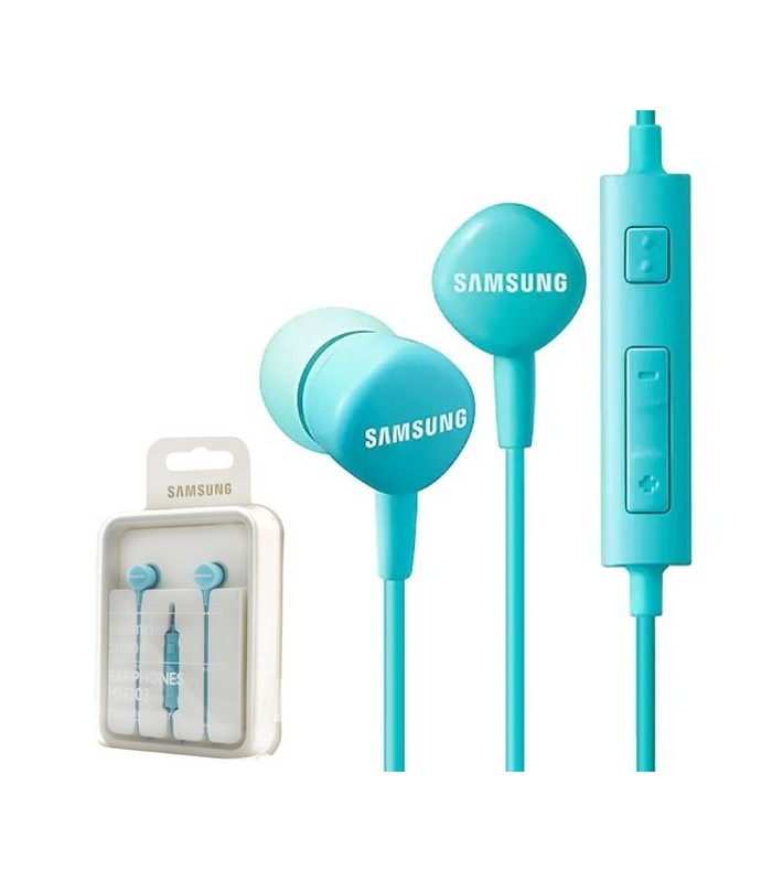 Auriculares con Microfono y Pulsador Samsung HS1303 Azul