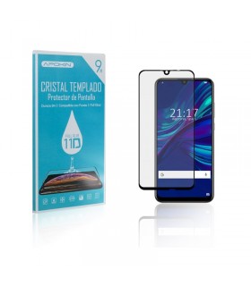 Cristal templado Full Glue 11D Premium Huawei P Smart 2019 / P Smart Plus 2019 Protector de Pantalla Curvo Negro