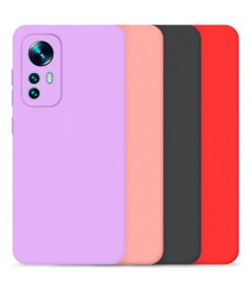 Funda Silicona Suave Xiaomi 12 Lite disponible en 4 Colores