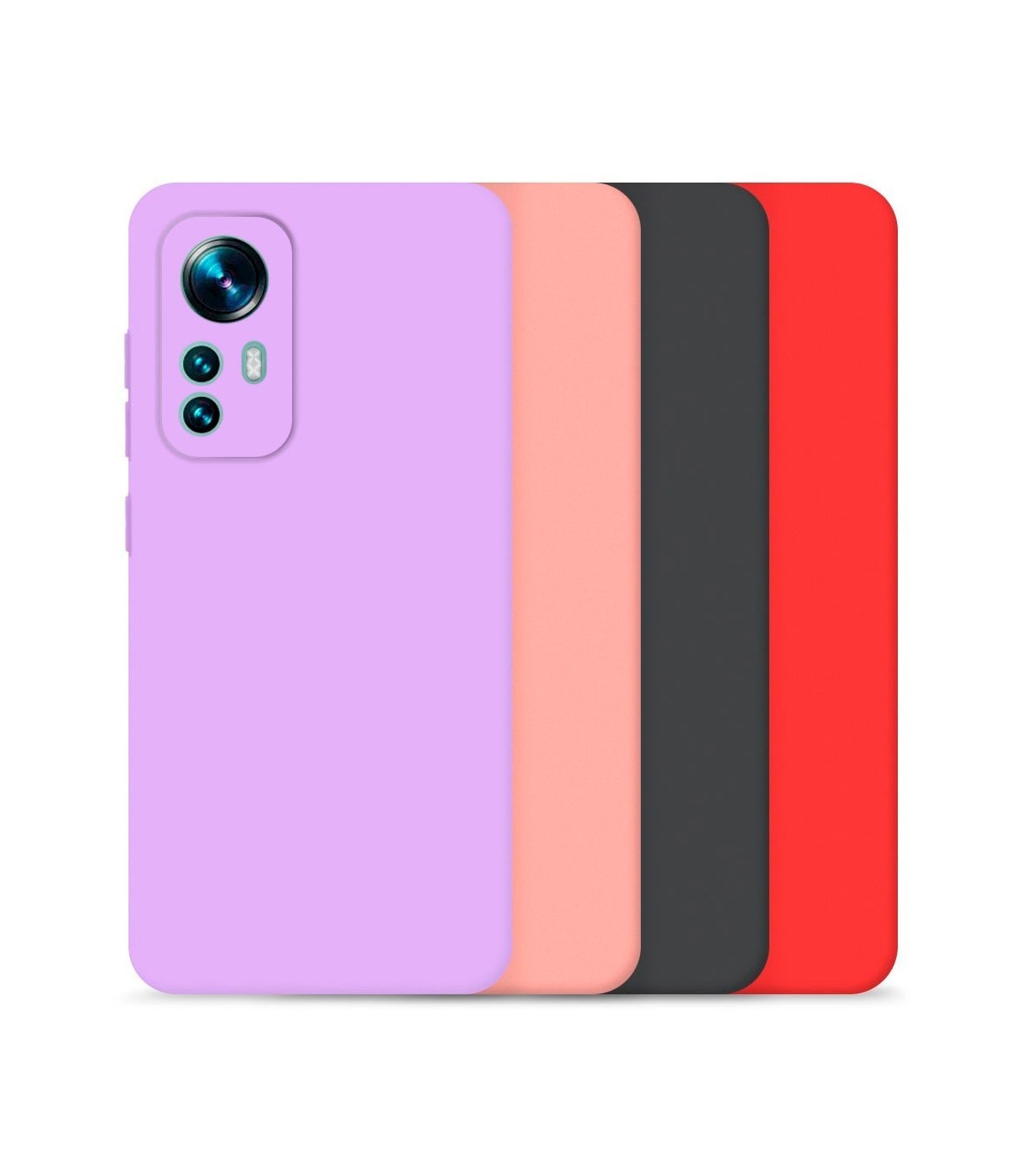 Comprar Funda Silicona Suave Xiaomi 12 Lite disponible en 4 Colores
