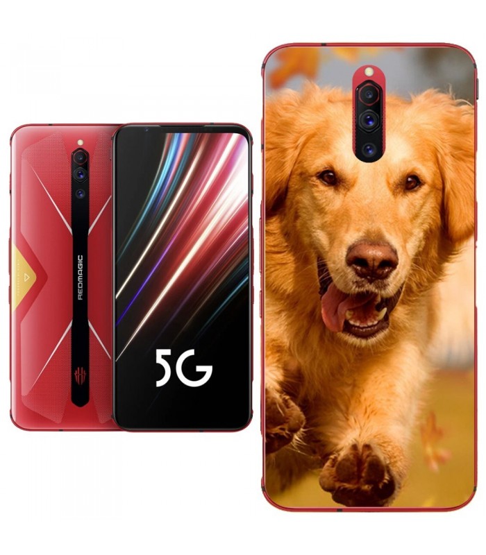 Personaliza tu Funda [Nubia Red Magic 5G] de Silicona Flexible Transparente Carcasa Case Cover de Gel TPU para Smartphone