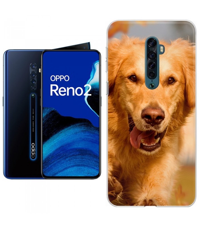 Personaliza tu Funda [OPPO Reno 2] de Silicona Flexible Transparente Carcasa Case Cover de Gel TPU para Smartphone
