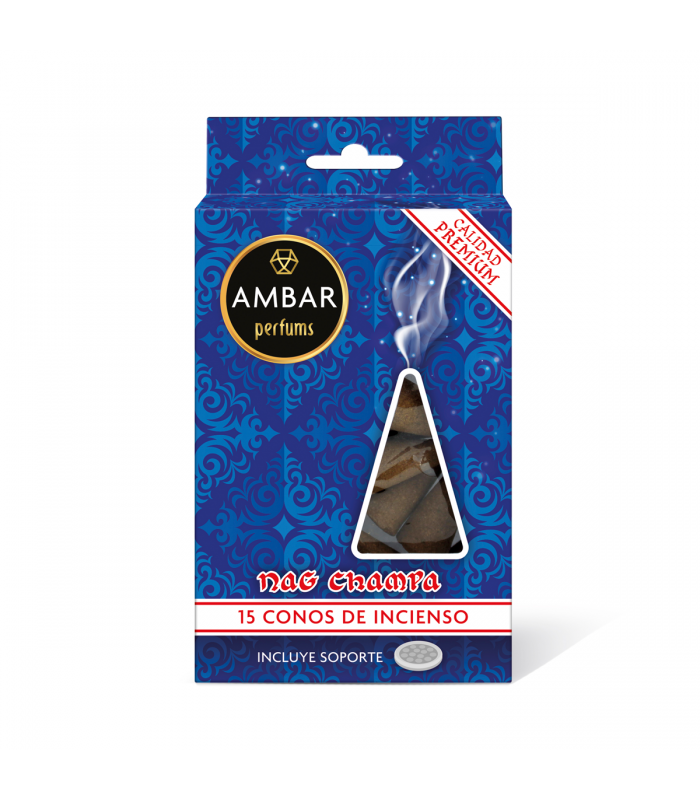 AMBAR Perfums Incienso Nag Champa 20 varillas