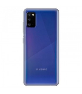 Funda Silicona Samsung Galaxy A41 Transparente Ultrafina