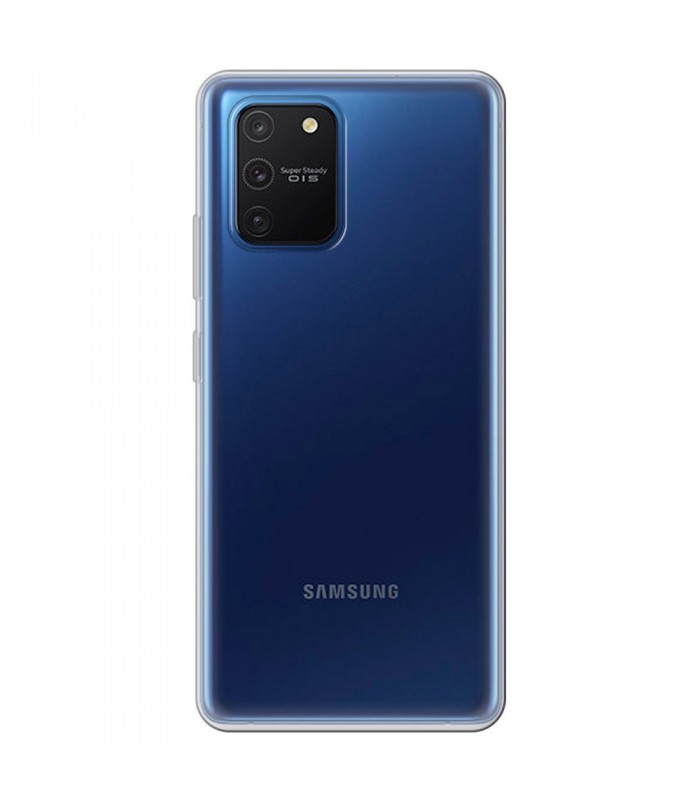 Funda Silicona Samsung Galaxy A91 Transparente Ultrafina