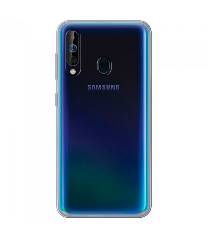 Funda Silicona Samsung Galaxy A60 Transparente Ultrafina