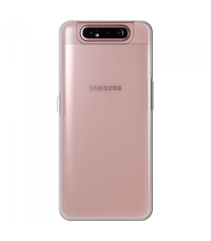 Funda Silicona Samsung Galaxy A80 Transparente Ultrafina