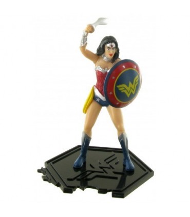 Decora tu tarta con la Liga de la Justicia de DC - Figura de Wonder Woman