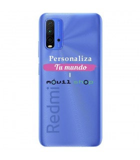 Personaliza tu Funda [Xiaomi Redmi 9 Power] de Silicona Flexible Transparente Carcasa Case Cover de Gel TPU para Smartphone