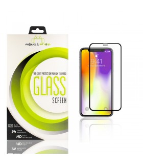 Cristal templado Full Glue 11D Premium iPhone 11 Pro Max (Xs Max) Protector de Pantalla Curvo Negro
