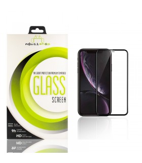 Cristal Templado Completo Trasero para iPhone XS Negro