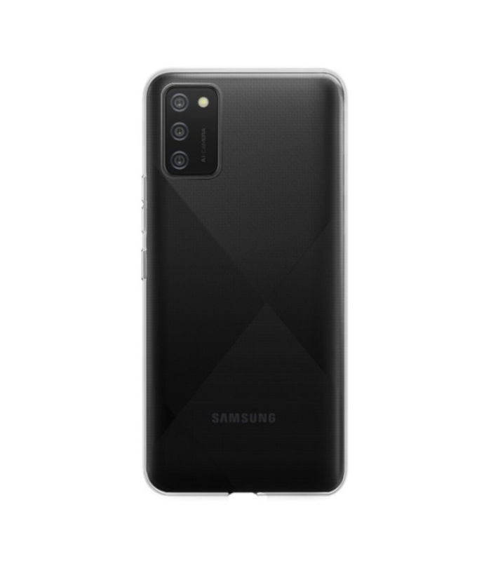 Funda Silicona Samsung Galaxy A02s Transparente Ultrafina