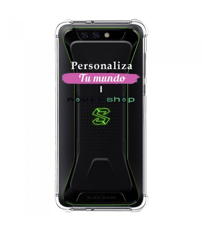 Personaliza tu Funda [Black Shark 1] de Silicona Flexible Transparente Carcasa Case Cover de Gel TPU para Smartphone