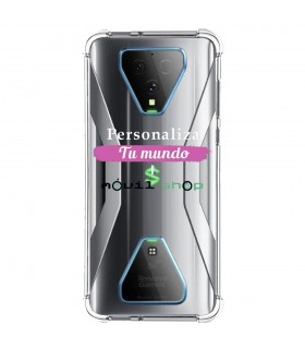 Personaliza tu Funda [Black Shark 3] de Silicona Flexible Transparente Carcasa Case Cover de Gel TPU para Smartphone