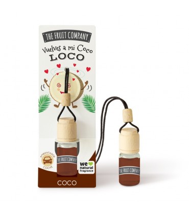 Ambientador Coche - The Fruit Company  | COCO 6,5 ml | Olor Limpio