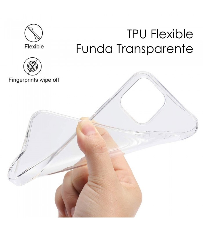 Compra Online Funda Personalizada [iPhone X - XS] de Silicona Flexible  Transparente Clear