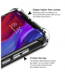 Funda Antigolpe Xiaomi Redmi Note 8 Pro Gel Transparente con esquinas