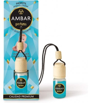 Ambientador colgante coche - AMBAR  | INFANTIL 6,5 ml |
