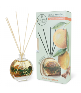 Mikado Infusión Naranja Canela | Botanic | 75ml AMBAR Perfums