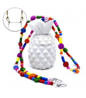 Colgante para móvil con enganches (Smileys Colorines)