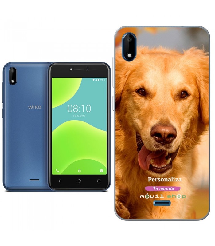 Personaliza tu Funda [Wiko Y50] de Silicona Flexible Transparente Carcasa Case Cover de Gel TPU para Smartphone