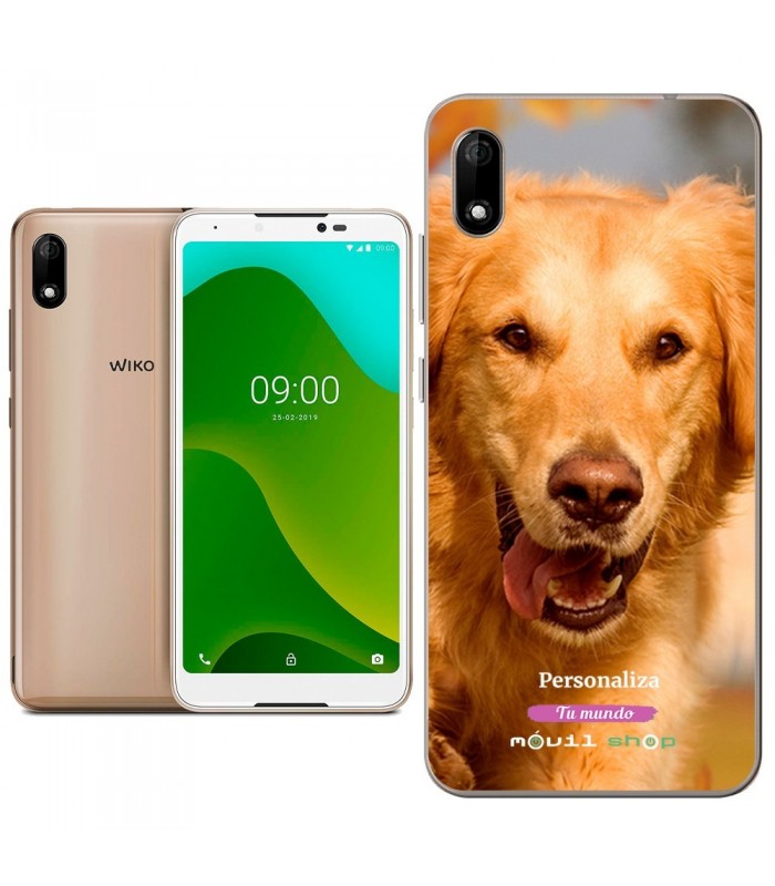 Personaliza tu Funda [Wiko Y70] de Silicona Flexible Transparente Carcasa Case Cover de Gel TPU para Smartphone