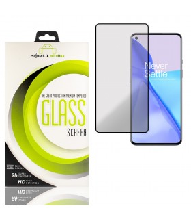 Cristal templado Full Glue Premium OnePlus 9 Protector de Pantalla Curvo Negro