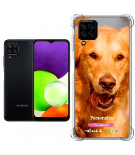 Funda Personalizada [Samsung Galaxy A22 4G] Esquina Reforzada Silicona 1.5mm de grosor Flexible Transparente de Gel TPU