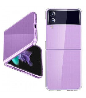 Funda Carcasa para [Samsung Galaxy Z Flip 3 5G] Reforzada Protector Transparente PC Case Cover Clear para Smartphone