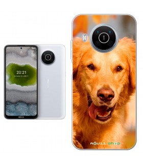 Personaliza tu Funda [Nokia X10 5G - X20 5G] de Silicona Flexible Transparente Carcasa Case Cover