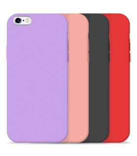 Funda Silicona Suave iPhone 6 / 6S disponible en varios Colores