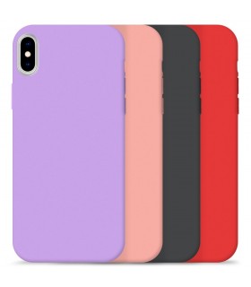 Funda Silicona Suave iPhone Xs Max disponible en varios Colores