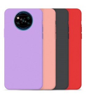 Funda Silicona Suave Xiaomi POCO X3 disponible en 4 Colores