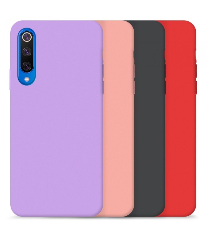 Funda Silicona Xiaomi MI 9 SE disponible en 4 Colores