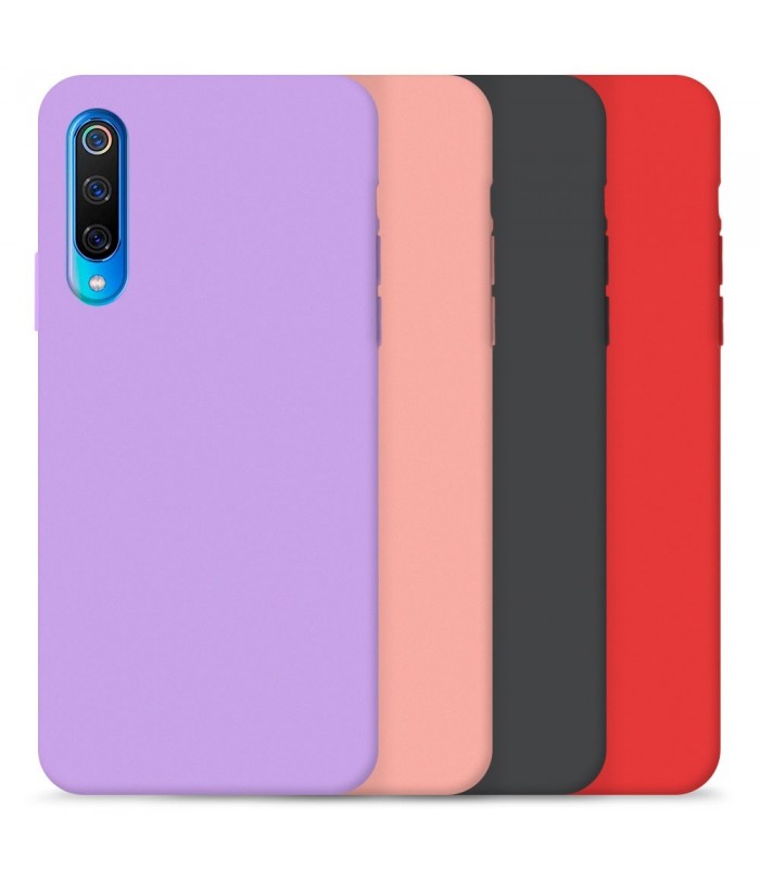 Funda Silicona Suave Xiaomi MI 9 disponible en 4 Colores