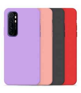 Funda Silicona Suave Xiaomi MI NOTE 10 disponible en varios Colores
