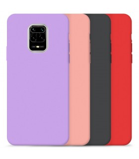Funda Silicona Suave Xiaomi Redmi NOTE 9S disponible en 4 Colores